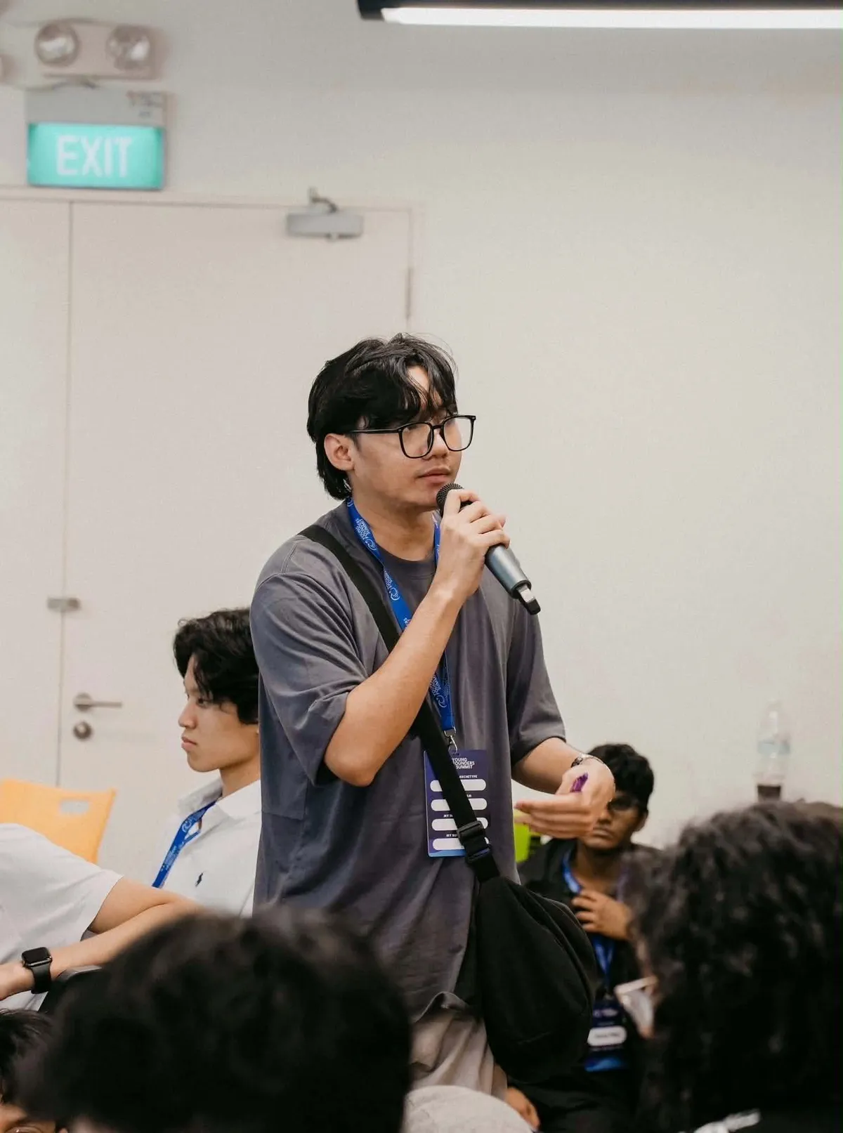 Ian speaking at Young Founders Summit
